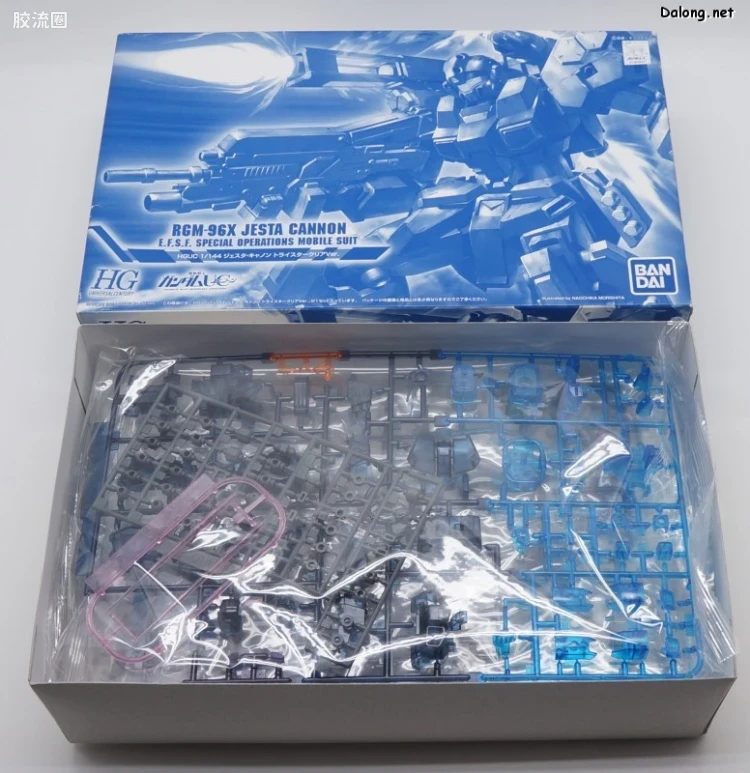 HGUC 网络限定版 RGM-96X 杰斯塔加农 透明版 - 图片